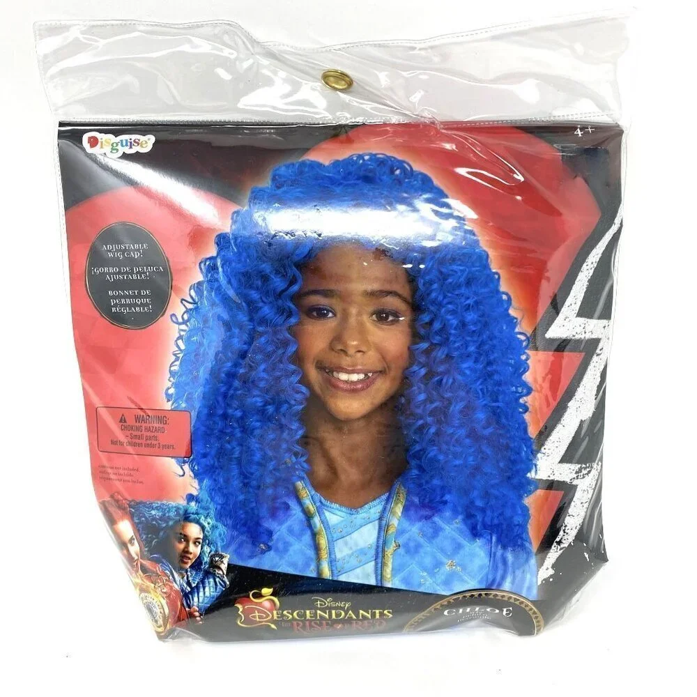 Disguise Kids' Disney Descendants 4 Chloe Halloween Wig Costume Accessory - Picture 6 of 6